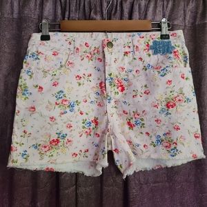 💜D-Signed floral shorts